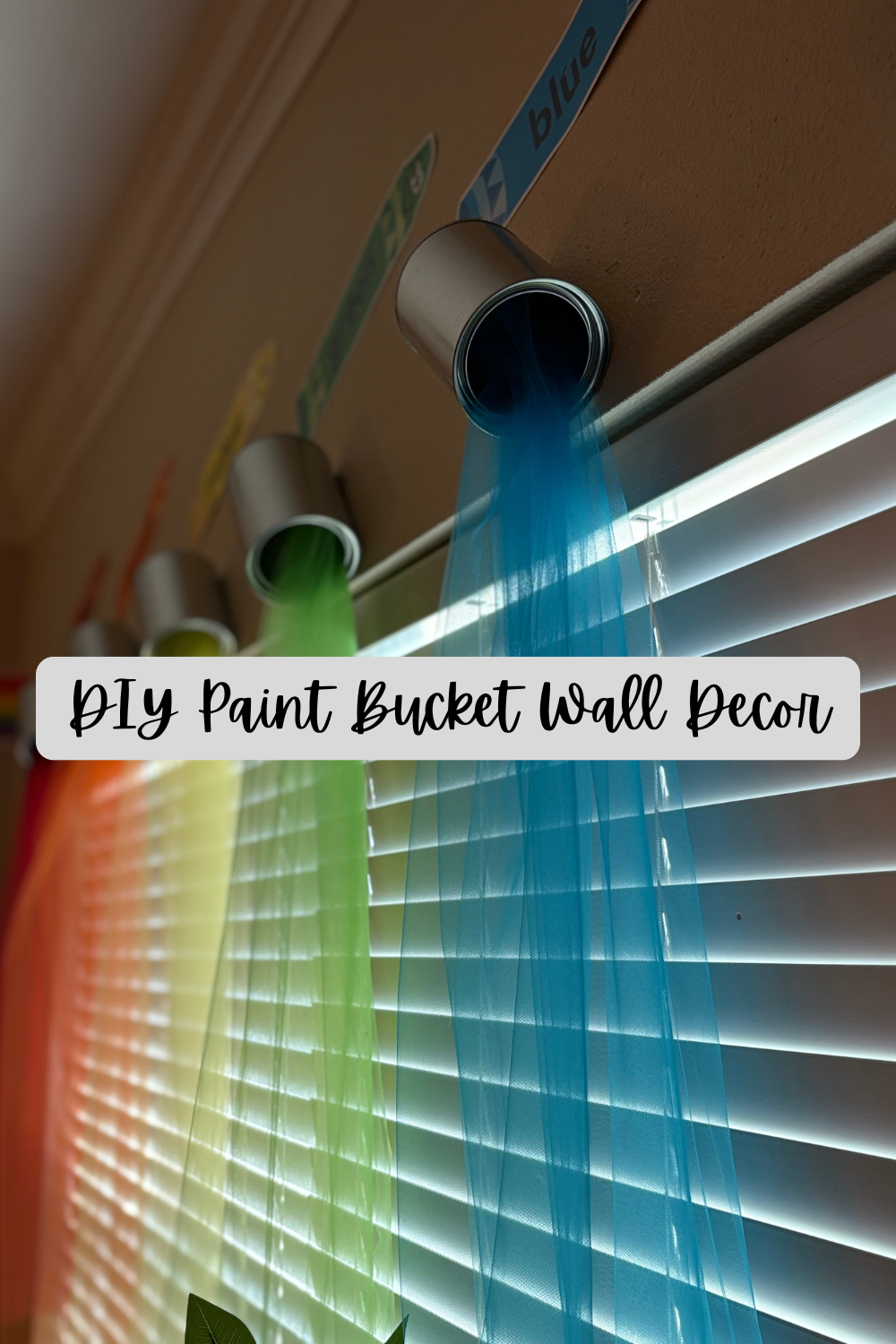 Diy Paint Bucket Wall Decor
